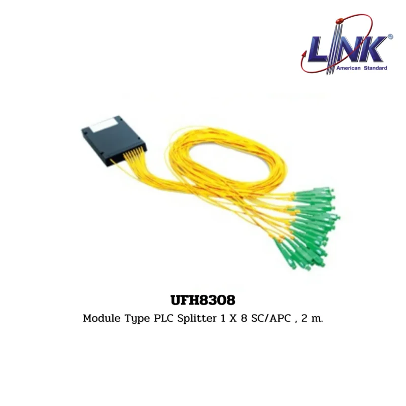LINK FTTx / FTTR Module Type PLC Splitter รุ่น UFH8308