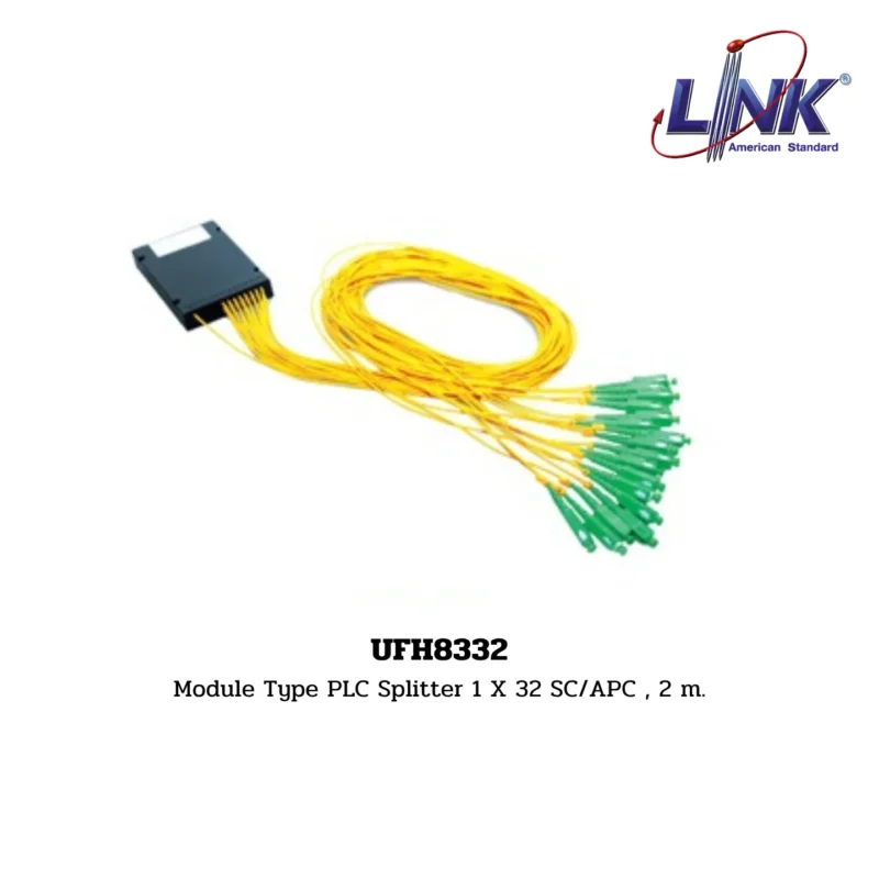 LINK FTTx / FTTR Module Type PLC Splitter รุ่น UFH8332