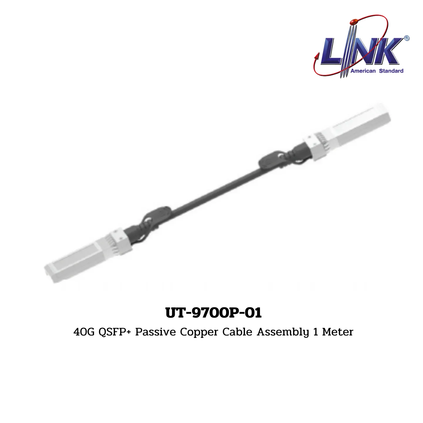 LINK รุ่น UT-9700P-01 DAC CABLE ASSEMBLY 6 LINK รุ่น UT-9700P-01 DAC CABLE ASSEMBLY