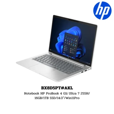 Notebook HP ProBook 4 G1i Ultra 7 255H/16GB/1TB SSD/14.0″/Win11Pro (BX8D5PT#AKL)