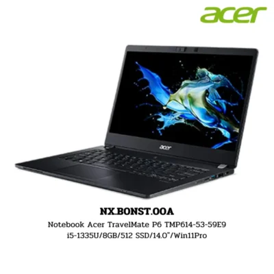 Notebook Acer TravelMate P6 TMP614-53-59E9 i5-1335U/8GB/512 SSD/14.0″/Win11Pro (NX.B0NST.00A)