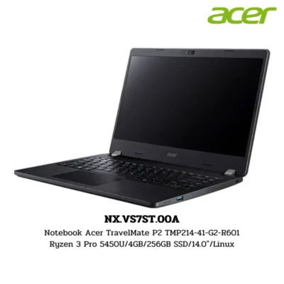 Notebook Acer TravelMate P2 TMP214-41-G2-R601 Ryzen 3 Pro 5450U/4GB/256GB SSD/14.0″/Linux (NX.VS7ST.00A)