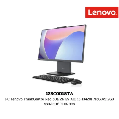PC Lenovo ThinkCentre Neo 50a 24 G5 AIO i5-13420H/16GB/512GB SSD/23.8″ FHD/DOS (12SC0018TA)