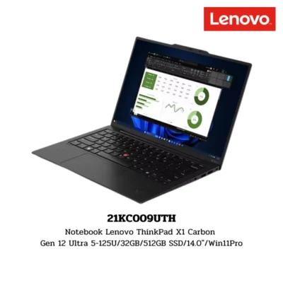Notebook Lenovo ThinkPad X1 Carbon Gen 12 Ultra 5-125U/32GB/512GB SSD/14.0″/Win11Pro (21KC009UTH)
