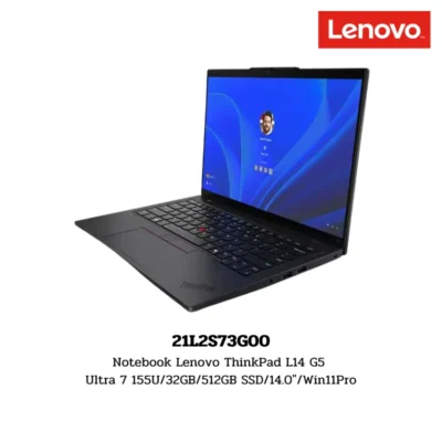 Notebook Lenovo ThinkPad L14 G5 Ultra 7 155U/32GB/512GB SSD/14.0″/Win11Pro (21L2S73G00)