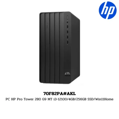 PC HP Pro Tower 280 G9 MT i3-12100/4GB/256GB SSD/Win11Home (70F82PA#AKL)