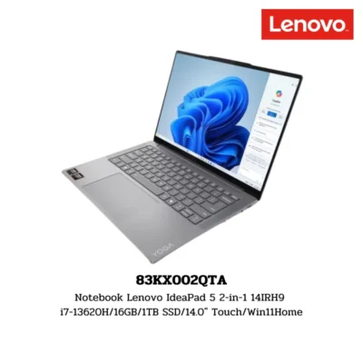 Notebook Lenovo IdeaPad 5 2-in-1 14IRH9 i7-13620H/16GB/1TB SSD/14.0″ Touch/Win11Home (83KX002QTA)