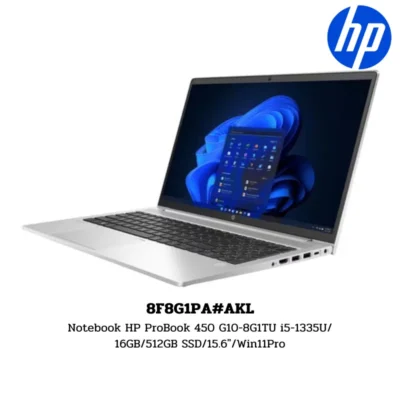 Notebook HP ProBook 450 G10-8G1TU i5-1335U/16GB/512GB SSD/15.6″/Win11Pro (8F8G1PA#AKL)