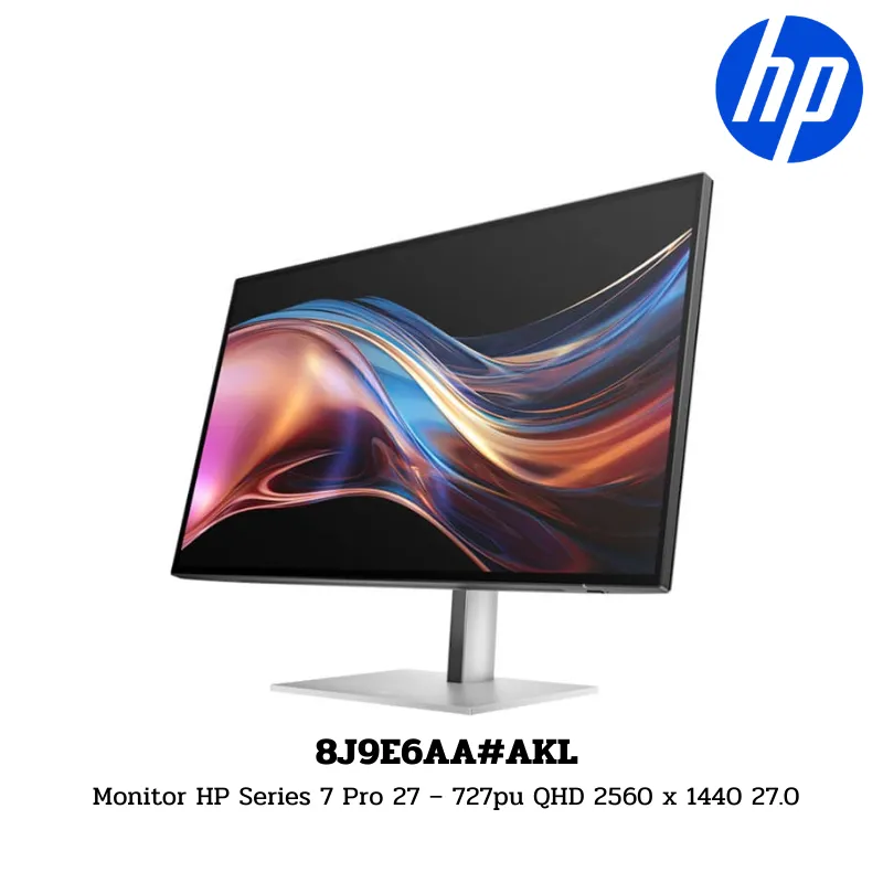 Monitor HP Series 7 Pro 27 – 727pu QHD 2560 x 1440 27.0″ (8J9E6AA#AKL)