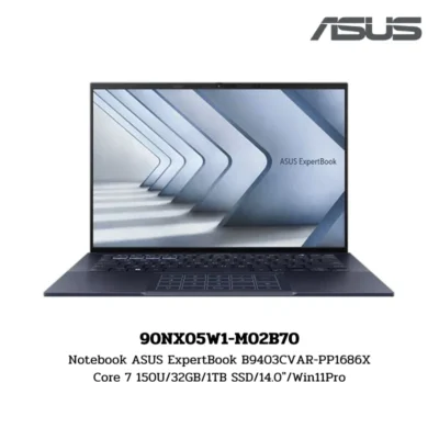 Notebook ASUS ExpertBook B9403CVAR-PP1686X Core 7 150U/32GB/1TB SSD/14.0″/Win11Pro (90NX05W1-M02B70)