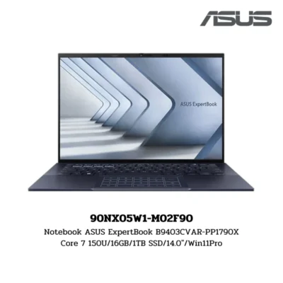 Notebook ASUS ExpertBook B9403CVAR-PP1790X Core 7 150U/16GB/1TB SSD/14.0″/Win11Pro (90NX05W1-M02F90)