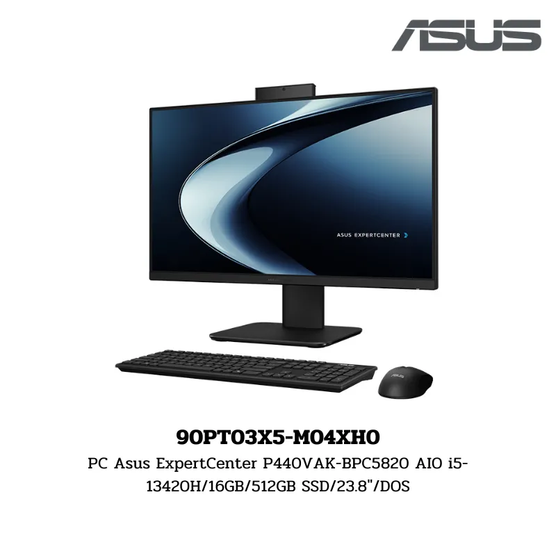 PC Asus ExpertCenter P440VAK-BPC5820 AIO i5-13420H/16GB/512GB SSD/23.8″/DOS (90PT03X5-M04XH0)