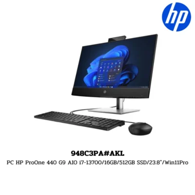 PC HP ProOne 440 G9 AIO i7-13700/16GB/512GB SSD/23.8″/Win11Pro (948C3PA#AKL)