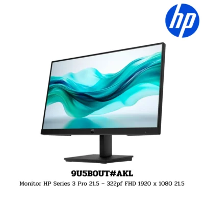 Monitor HP Series 3 Pro 21.5 – 322pf FHD 1920 x 1080 21.5″ (9U5B0UT#AKL)