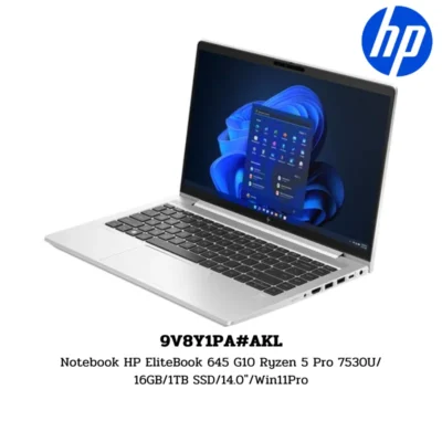 Notebook HP EliteBook 645 G10 Ryzen 5 Pro 7530U/16GB/1TB SSD/14.0″/Win11Pro (9V8Y1PA#AKL)