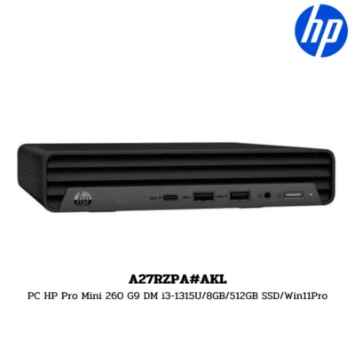 PC HP Pro Mini 260 G9 DM i3-1315U/8GB/512GB SSD/Win11Pro (A27RZPA#AKL)