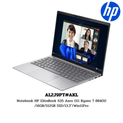 Notebook HP EliteBook 635 Aero G11 Ryzen 7 8840U/16GB/512GB SSD/13.3″/Win11Pro (AL2J9PT#AKL)
