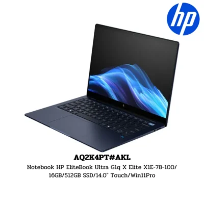 Notebook HP EliteBook Ultra G1q X Elite X1E-78-100/16GB/512GB SSD/14.0″ Touch/Win11Pro (AQ2K4PT#AKL)