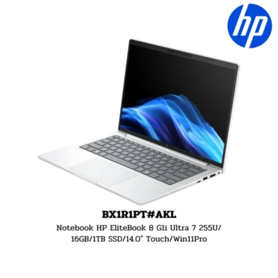 Notebook HP EliteBook 8 G1i Ultra 7 255U/16GB/1TB SSD/14.0″ Touch/Win11Pro (BX1R1PT#AKL)