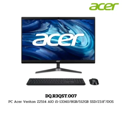 PC Acer Veriton Z2514 AIO i5-1334U/8GB/512GB SSD/23.8″/DOS (DQ.R3QST.007)