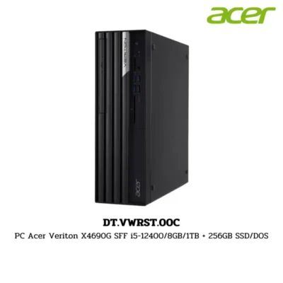 PC Acer Veriton X4690G SFF i5-12400/8GB/1TB + 256GB SSD/DOS (DT.VWRST.00C)