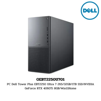 PC Dell Tower Plus EBT2250 Ultra 7 265/32GB/1TB SSD/NVIDIA GeForce RTX 4060Ti 8GB/Win11Home (OEBT2250U701)