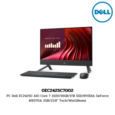 PC Dell EC24250 AIO Core 7 150U/16GB/1TB SSD/NVIDIA GeForce MX570A 2GB/23.8″ Toch/Win11Home (OEC2425C7002)