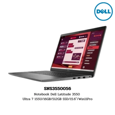 Notebook Dell Latitude 3550 Ultra 7 155U/16GB/512GB SSD/15.6″/Win11Pro (SNS3550056)