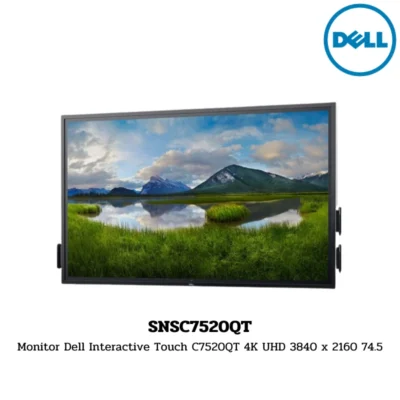 Monitor Dell Interactive Touch C7520QT 4K UHD 3840 x 2160 74.5″ (SNSC7520QT)