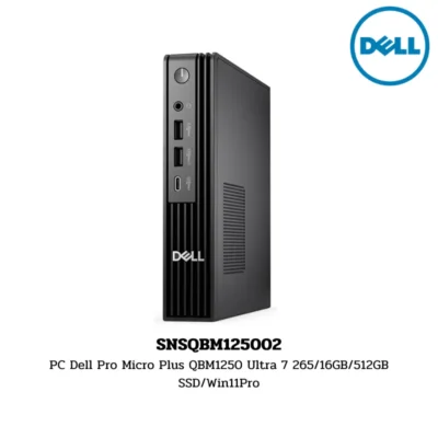 PC Dell Pro Micro Plus QBM1250 Ultra 7 265/16GB/512GB SSD/Win11Pro (SNSQBM125002)