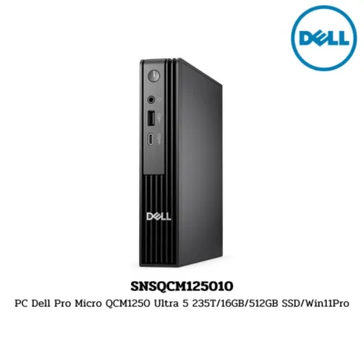 PC Dell Pro Micro QCM1250 Ultra 5 235T/16GB/512GB SSD/Win11Pro (SNSQCM125010)