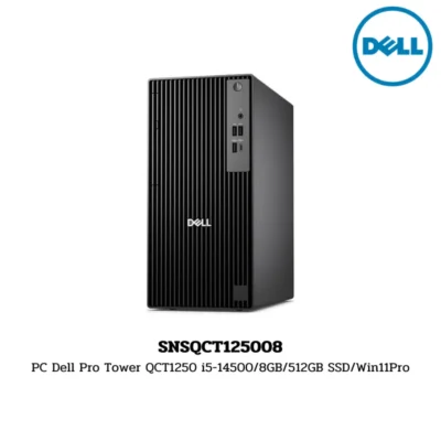 PC Dell Pro Tower QCT1250 i5-14500/8GB/512GB SSD/Win11Pro (SNSQCT125008)