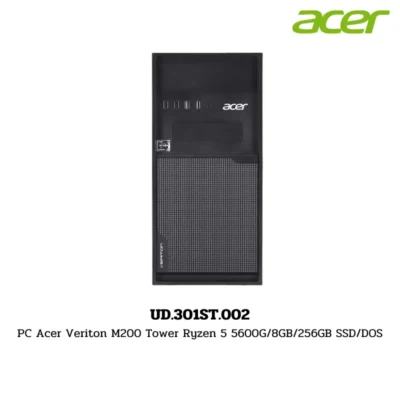 PC Acer Veriton M200 Tower Ryzen 5 5600G/8GB/256GB SSD/DOS (UD.301ST.002)