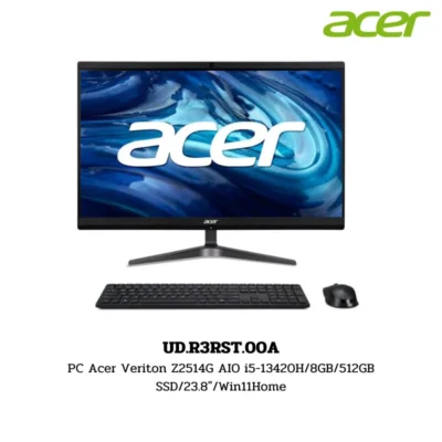 PC Acer Veriton Z2514G AIO i5-13420H/8GB/512GB SSD/23.8″/Win11Home (UD.R3RST.00A)