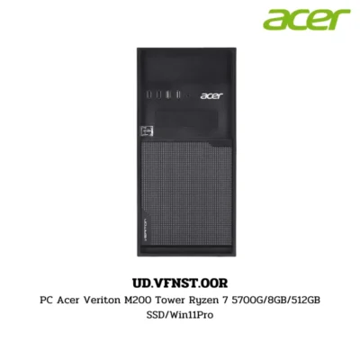 PC Acer Veriton M200 Tower Ryzen 7 5700G/8GB/512GB SSD/Win11Pro (UD.VFNST.00R)