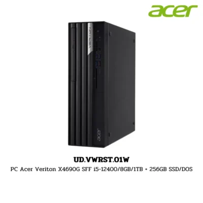 PC Acer Veriton X4690G SFF i5-12400/8GB/1TB + 256GB SSD/DOS (UD.VWRST.01W)