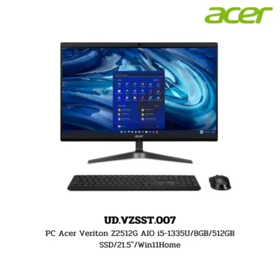 PC Acer Veriton Z2512G AIO i5-1335U/8GB/512GB SSD/21.5″/Win11Home (UD.VZSST.007)