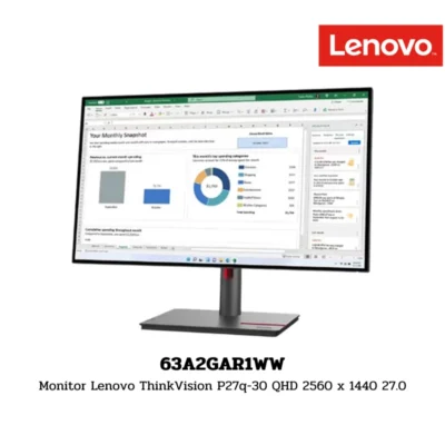Monitor Lenovo ThinkVision P27q-30 QHD 2560 x 1440 27.0″ (63A2GAR1WW)