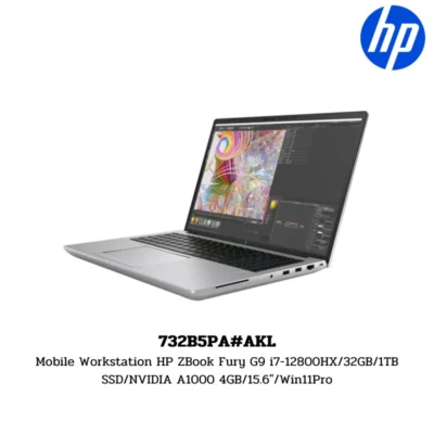 Mobile Workstation HP ZBook Fury G9 i7-12800HX/32GB/1TB SSD/NVIDIA A1000 4GB/15.6″/Win11Pro (732B5PA#AKL)