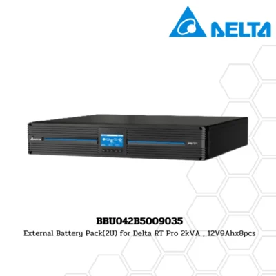 BBU042B5009035 Delta External Battery Pack(2U) for Delta RT Pro 2kVA , 12V9Ahx8pcs