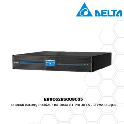 BBU062B6009035 Delta External Battery Pack(2U) for Delta RT Pro 3kVA , 12V9Ahx12pcs