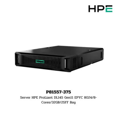 (P81557-375) Server HPE ProLiant DL145 Gen11 EPYC 8024/8-Cores/32GB/2SFF Bay