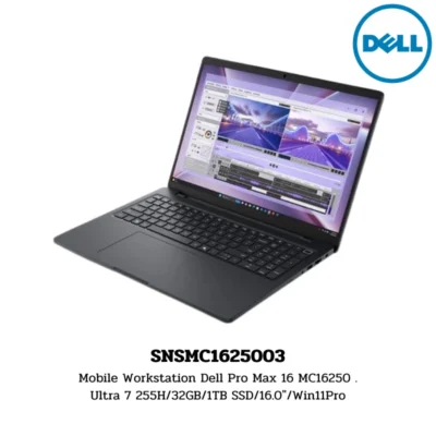 Mobile Workstation Dell Pro Max 16 MC16250 Ultra 7 255H/32GB/1TB SSD/16.0″/Win11Pro (SNSMC1625003)