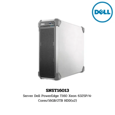 (SNST16013) Server Dell PowerEdge T160 Xeon 6325P/4-Cores/16GB/2TB HDD(x2)