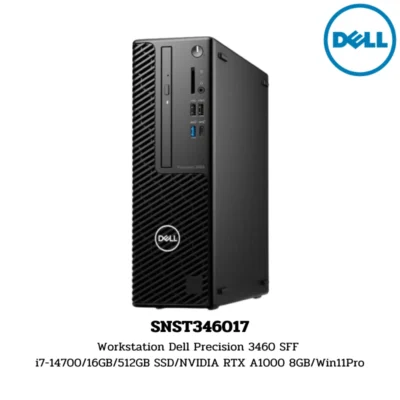 Workstation Dell Precision 3460 SFF i7-14700/16GB/512GB SSD/NVIDIA RTX A1000 8GB/Win11Pro (SNST346017)