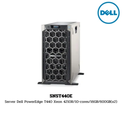 (SNST440E) Server Dell PowerEdge T440 Xeon 4210R/10-cores/16GB/600GB(x2)