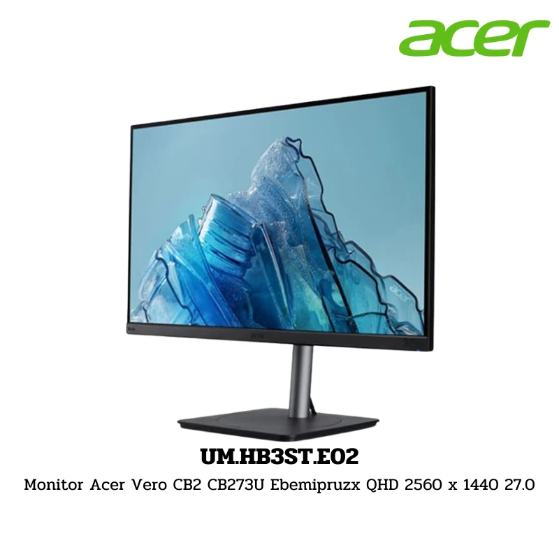 Monitor Acer Vero CB2 CB273U Ebemipruzx QHD 2560 x 1440 27.0″ (UM.HB3ST.E02)