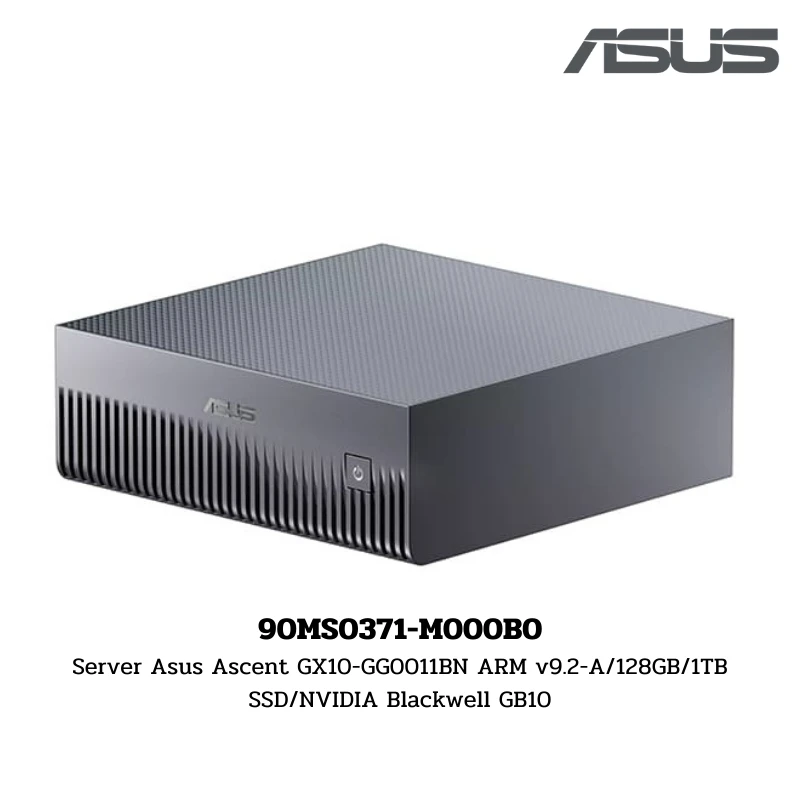 (90MS0371-M000B0) Server Asus Ascent GX10-GG0011BN ARM v9.2-A/128GB/1TB SSD/NVIDIA Blackwell GB10