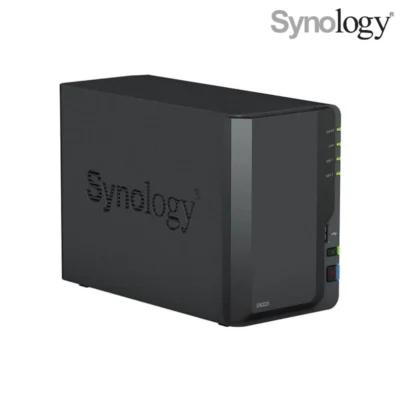 (DS223) Storage NAS Synology 4-Cores 1.7GHz/2GB/2-Bay 5 (DS223) Storage NAS Synology 4-Cores 1.7GHz/2GB/2-Bay