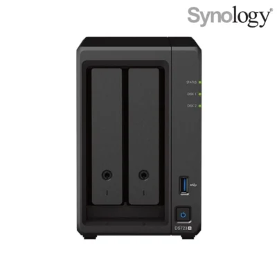 (DS723+) Storage NAS Synology 2-Cores 2.6GHz/2GB/2-Bay 6 (DS723+) Storage NAS Synology 2-Cores 2.6GHz/2GB/2-Bay